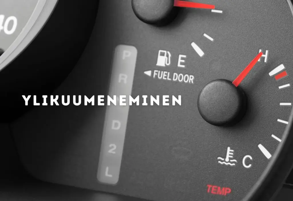 Auton moottorin ylikuumeneminen voi olla merkki kannentiivisteen vuodosta.